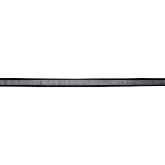 3/8'' x 7yd. Black Sheer Satin Ribbon by Celebrate It™